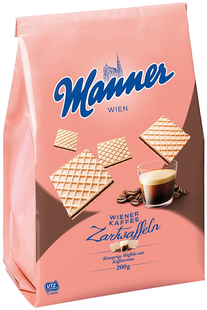 Vienna Coffee Wafers Manner / Manner Wafers