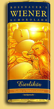 Dark Chocolate with Egg Liqueur