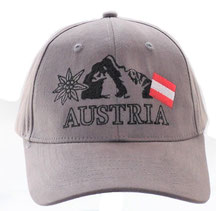 Baseball Cap Austria Mountains gray