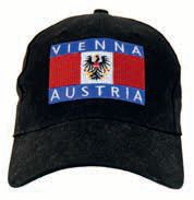 Cap Vienna Austria black