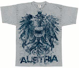 T-Shirt Austria Eagle grey
