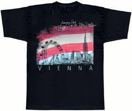 T-Shirt Vienna Wien black
