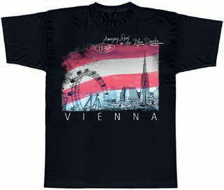 T-Shirt Vienna Wien black