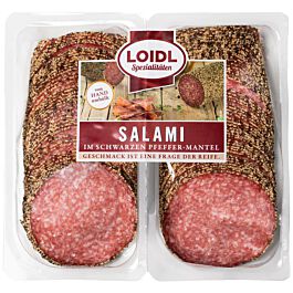 Loidl Sliced Pepper Salami 500g