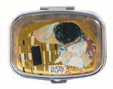 Pocket Pill Organizer Gustav Klimt