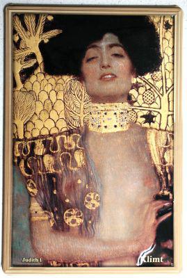 Metal Sign Gustav Klimt: Judith