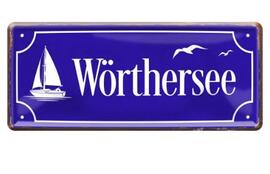 Tin Sign Wörthersee (Street)