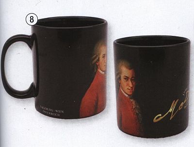 Cup Mozart Mug Black