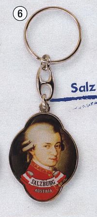 Key Chain Mozart Salzburg