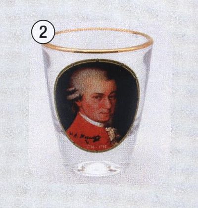Shot Glass Mozart