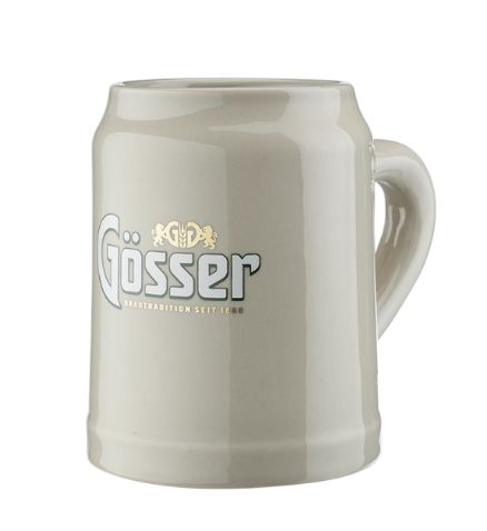 Ceramic Beer Mug Gösser 0,5L