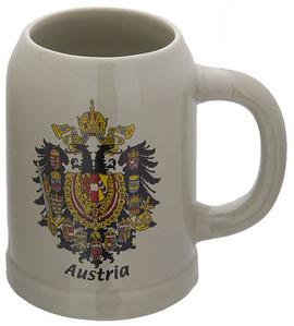 Beer Mug Ceramic Austrian Empire Eagle