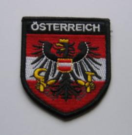 Patch Österreich Coat of Arms red-white-black