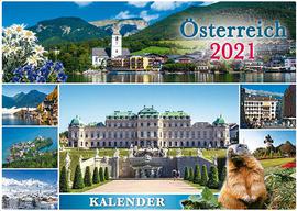 Wall Calendar Austria 2021