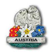 Hiking Stick Badge Austria