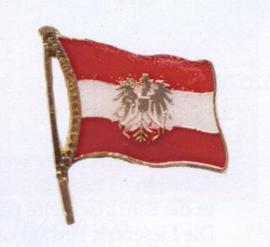 Pin Flag of Austria