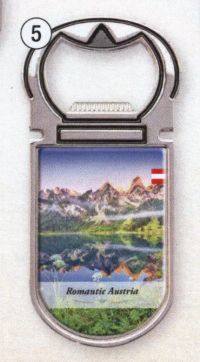 Bottle Opener Austria Lake Mountains