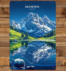 Metal Sign Dachstein