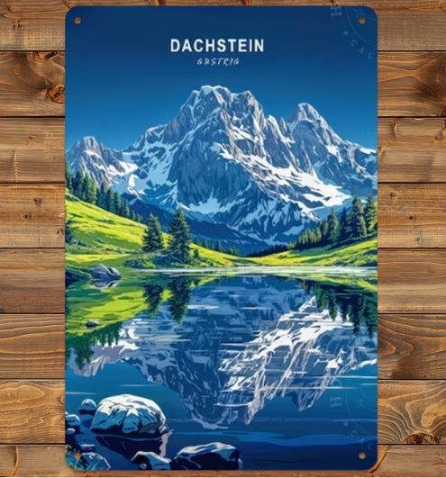 Metal Sign Dachstein