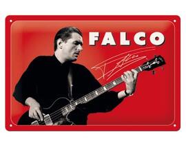 Metal Sign Falco Bass