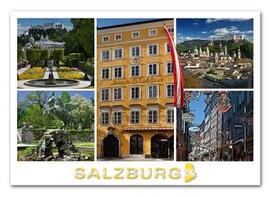 Postcard Salzburg