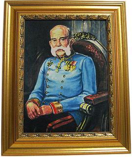 Emperor Franz Josef Picture framed