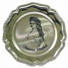 Sissi Plate silver plated
