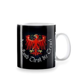 Coffee Mug Tirol Eagle black