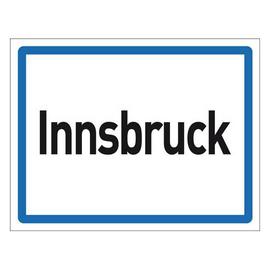 Sticker Innsbruck City Name Sign
