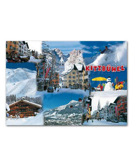 Postcard Kitzbühel Winter