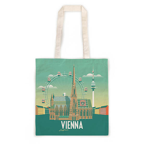 Vienna Cotton Bag colorful