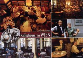 Postcard Viennese Coffee Houses