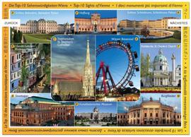 Postcard Vienna Top-10 Sights