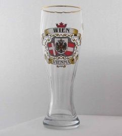 Beer Glass Wien Coat of Arms 0,5L