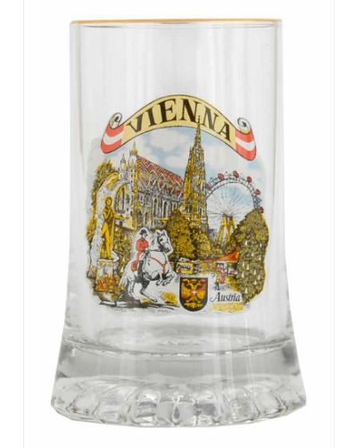 Beskrive Opbevares i køleskab Albany Beer Glass Krügel Vienna 0,5L / Vienna / Souvenirs Austria -  OnlineFromAustria.com