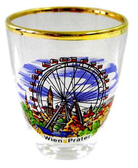 Vienna shot glass Prater